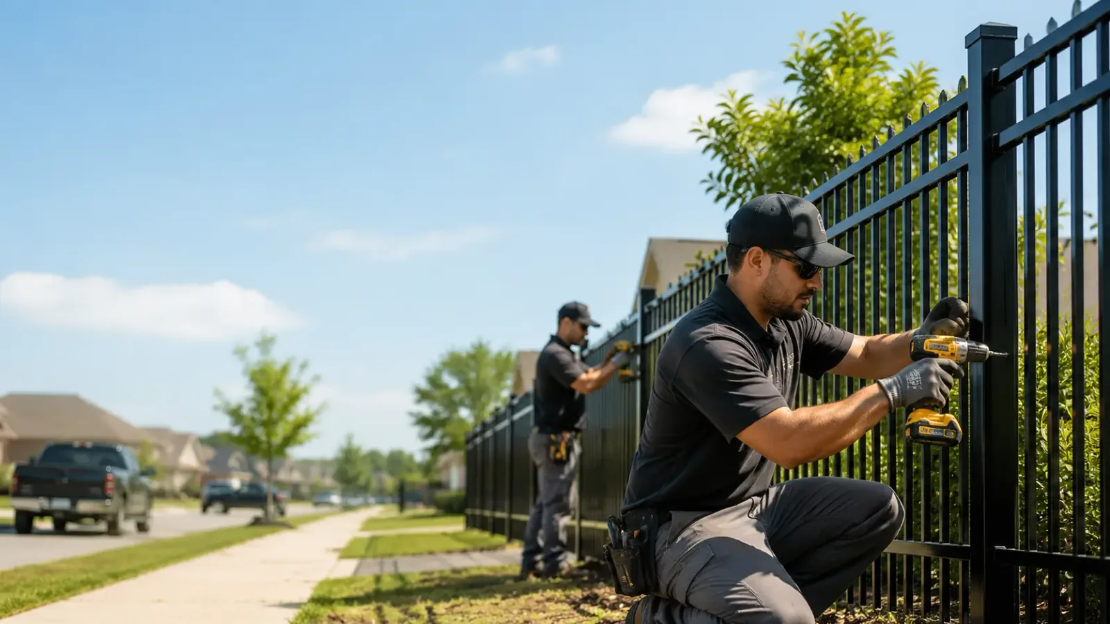 Metal Fence Installation in Keaton, KY